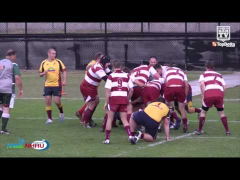 2016 NHRU Round 18 Premier 3 Highlights - University v Lake Macquarie Roos