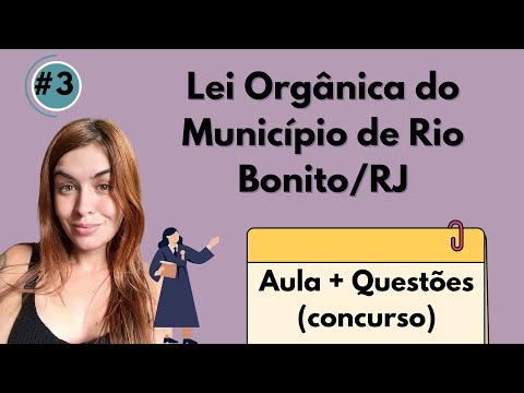 | RIO BONITO | Lei Orgânica do Município de Rio Bonito/RJ - Parte 3