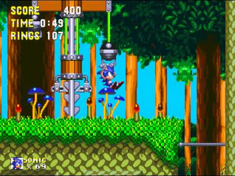 Sonic the Hedgehog 3 and Knuckles Mushroom Hill Zone Act 1