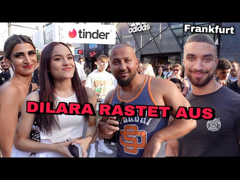 FRANKFURT EINFACH TINDER MIT DILARA🤣|PUMPING MNKY