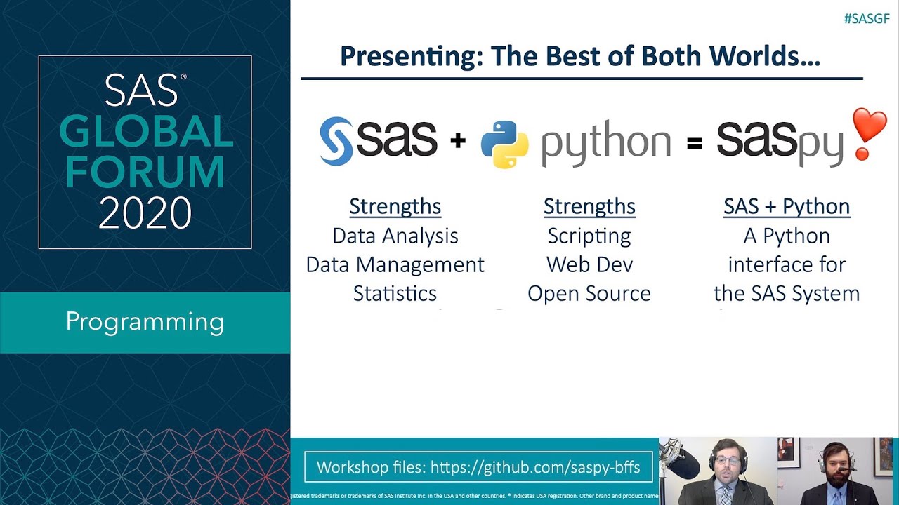 SAS Tutorial | Using SAS in Python Applications With SASPy and Open Source Tools