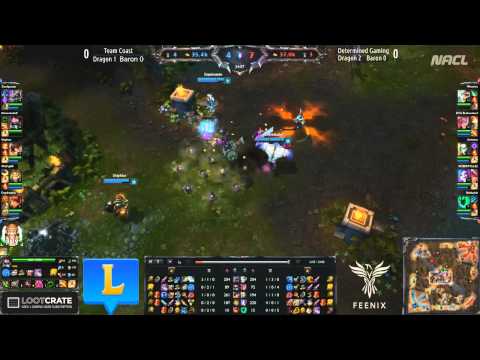 NACL Season 1 Playoffs - Semifinals: Team Coast vs Determined Gaming Game #1