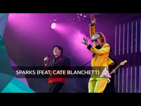 Sparks - The Girl Is Crying In Her Latte (feat. Cate Blanchett) (Glastonbury 2023)