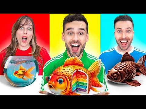 Real, Taart of Chocolade! *Challenge* Met CreaChick & Rutger