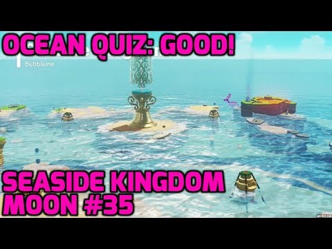 Super Mario Odyssey - Seaside Kingdom Moon #35 - Ocean Quiz: Good!