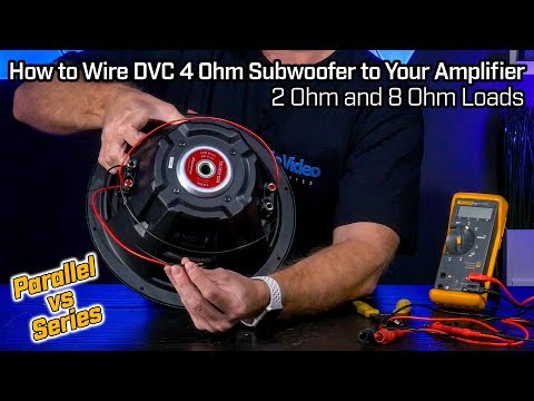 Verkabelung Ihres DVC 4-Ohm-Subwoofers – 2-Ohm-Parallel- vs. 8-Ohm-Serienverkabelung