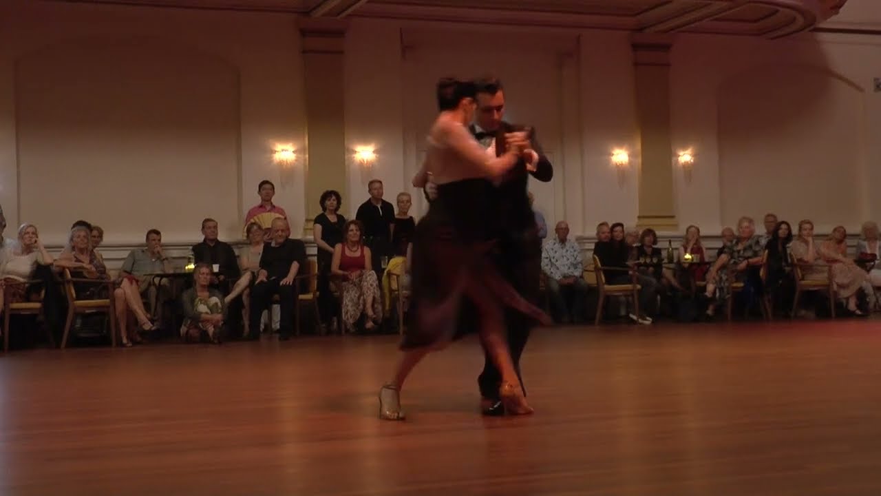 Video thumbnail for Celeste Medina & Andres Sautel in Grand Salon Muzis with Bandonegro "Bahia Blanca"