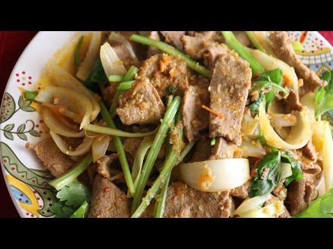 Stir-fry Sate Beef (Bo Xao Sate) Recipe