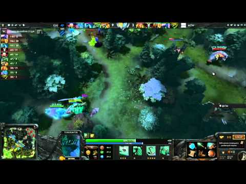 CLG vs mTw - Loser Bracket Quarter Finals - The International - Russian Commentary