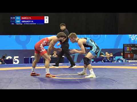 FS 61KG Repechage 3 | Vasile Marcu (Mda) Vs Mykyta Abramov (Ukr) | U23 World Championship 2025