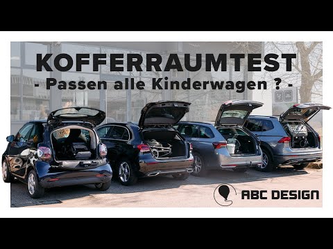 XXL-Kofferraumtest: Welcher Kinderwagen passt wirklich ins Auto? | ABC Design