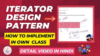 🔥Iterator Design  Pattern  | How to implement Iterator Design Pattern | Design Pattern  Series