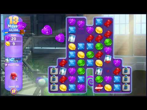 Wonka's World of Candy Level 15 - NO BOOSTERS + FULL STORY 🍫 | SKILLGAMING ✔️