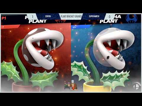 Piranha Plant Grill 2 - eM | Zenyou (PP) VS SuperJamesU (PP) - SSBU Plant Bracket Grands