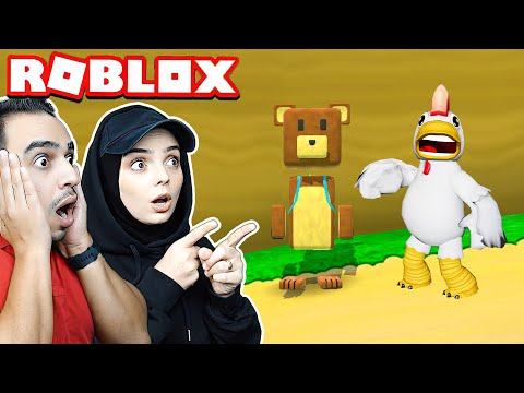 SÜPER AYI ROBLOX OYUNUNA GELDİ! GIT GITLA TANIŞTI! 😱