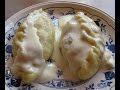 Паровые вареники с вишней 