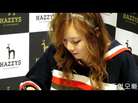 [Fancam] 4Minute's HyunA @ HAZZYS Accessories Fansign Event 120916 _05