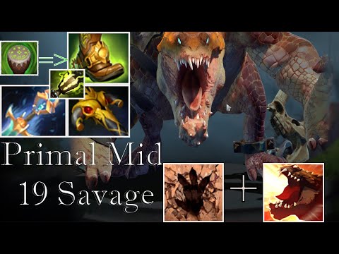 Crazy Primal Beast Mid. Crazy Hero in Patch 7.31b ever.