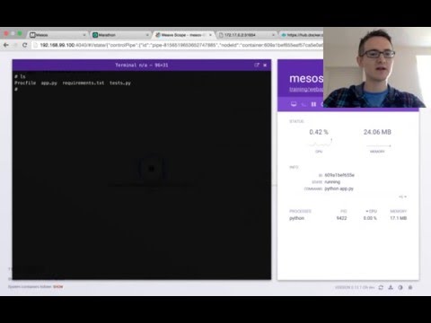 Quick minimesos-Weave Scope demo