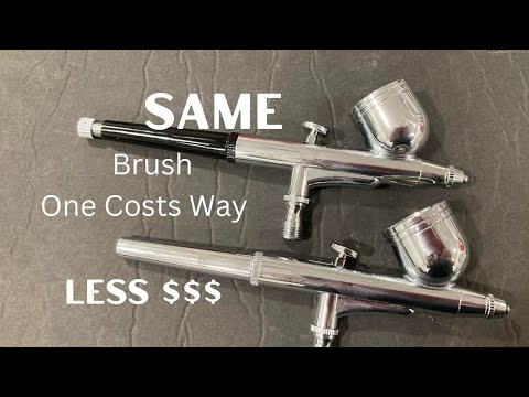 These two airbrushes are the same! One is half the cost!