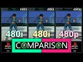 [Interlaced vs Progressive] Tekken 5 (PlayStation 2 vs PlayStation 2)  Graphics comparison