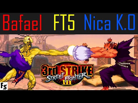 Street Fighter III: Third Strike - Bafael [Oro] vs Nica K.O [Gouki] (Fightcade FT5)