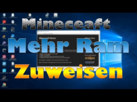 Minecraft mehr Ram zuweisen Tutorial [German]