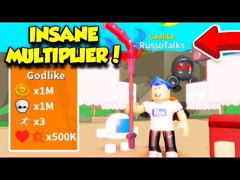 GETTING GODLIKE RANK IN REAPER SIMULATOR WHICH IS A 1 MILLION MULTIPLIER!! *INSANE* (Roblox)