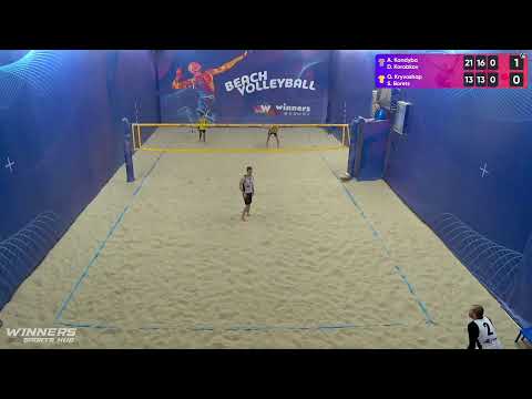 09:20 A. Kandyba / D. Korobkov - O. Kryvoshap / S. Borets 25.03.2023 | Winners Beach Volleyball