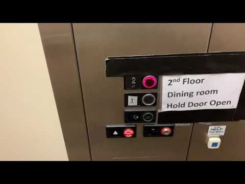 Interesting Older US Soft Touch Hydraulic Elevator at the SPS8 Elevatorsoflakecounty Building