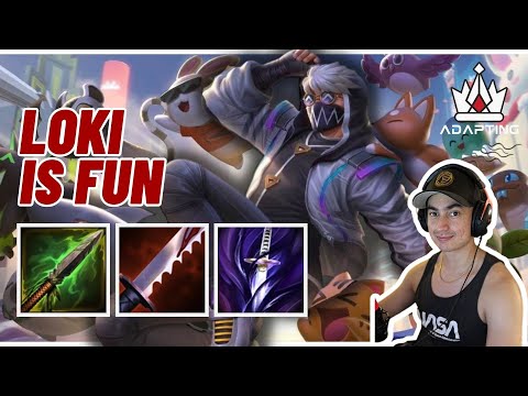 I ACTUALLY ENJOY PLAYING LOKI - GM Ranked Conquest Pro SPL Jungle