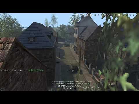 CoD1Mania Cup #3 - Overide vs. O5 mp_carentan