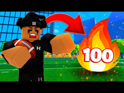 Ich habe in Roblox' neuem Fußballspiel (Football Nation) 100 Spiele in Folge gewonnen!