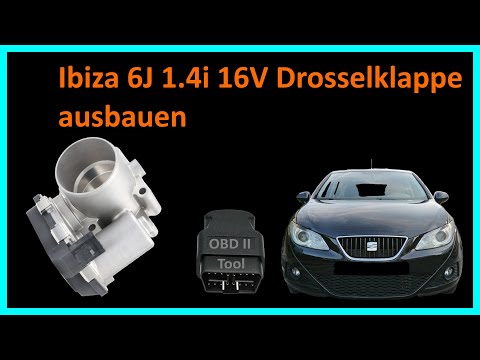 Ibiza 6J 1.4 16V Drosselklappe ausbauen
