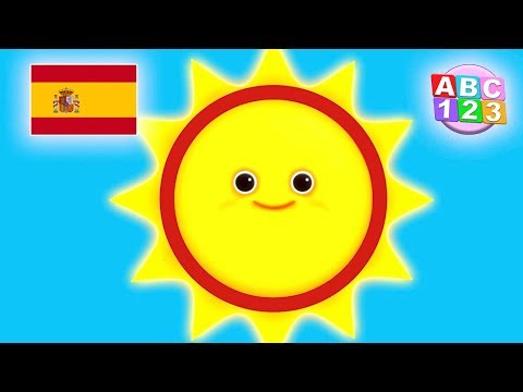 canción de círculo | Nanas para bebés | Aprende con ABC 123