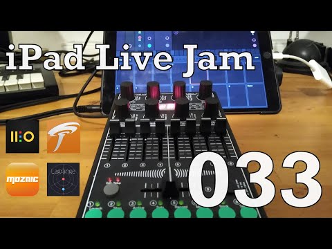 iPad Live Jam 033 [Faderfox UC4, Drambo, LaGrange, Turnado, Factory, Looperator, Blackhole]