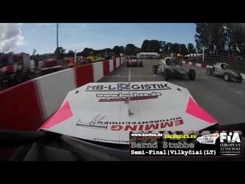 Bernd Stubbe Onboard | Semi-Final | FIA Autocross EC Vilkyčiai (LT) 2019
