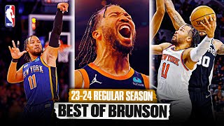 Jalen Brunson BEST OF 23-24 Regular Season Highlights 😤