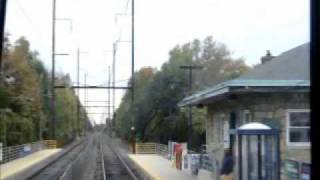 preview picture of video 'SEPTA Silverliner V Ride Swarthmore to Clifton-Aldan'