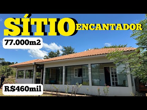 Fazenda à venda em  — [VENDIDO] SÍTIO ***(VENDIDO)***ENCANTADOR CACHOEIRA RICO EM ÁGUA CASA EXCELENTE R$460mil (REF #1065)