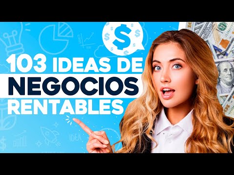 💰103 Ideas de NEGOCIOS RENTABLES FÁCILES 💸 Negocios Rentables para 2021