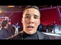 OSCAR VALDEZ ISSUES IM COMING WARNING TO VAQUERO NAVARRETE! REACTS TO HIS KO WIN OVER WILSON