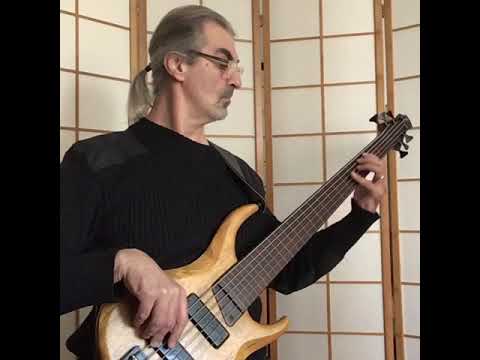 Michel Alibo’s bass groove for “James Machine”