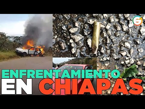 Enfrentamiento en Chenalhó  #Chiapas
