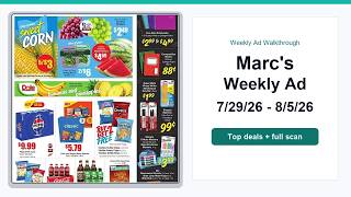 Marc's Weekly Ad (7/29/26 - 8/5/26) Top Deals
