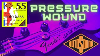 Video thumbnail for Demo & Review: Rotosound Solo Bass 55 Pressure Wound Bass Strings by Oliver Tobyn