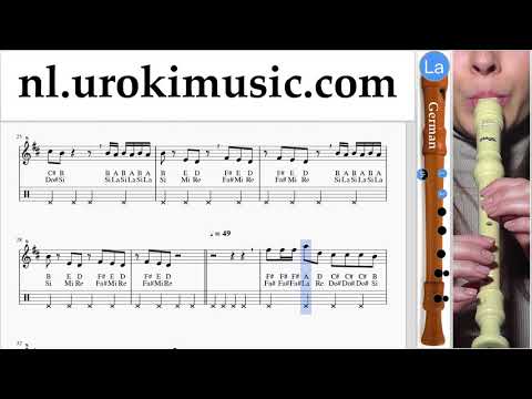 Blokfluitles (G.) Bebe Rexha - I'm A Mess Muzieknoten Cursus um-i374