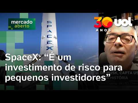 Investimento na SpaceX: Economista alerta sobre riscos para pequenos investidores