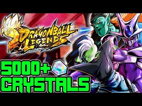 5000+ CRYSTAL TRIPLE SPARKING ANIMATION! Bojack, Cooler, and Zamasu Summons! | Dragon Ball Legends