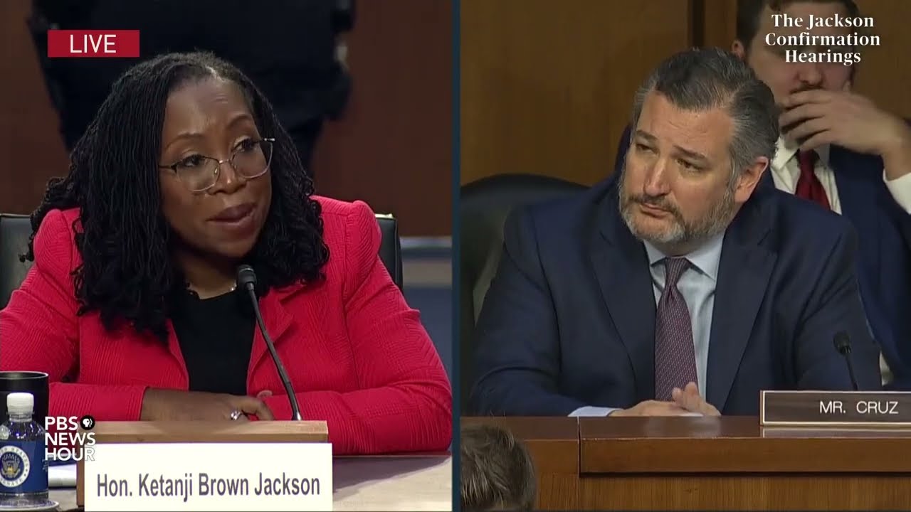 WATCH: Sen. Ted Cruz questions Ketanji Brown Jackson on ...